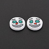 Halloween Handmade Polymer Clay Cabochons CLAY-N006-110-4