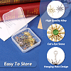 20Pcs 10 Styles Rack Plating Alloy Cat Eye Pendants FIND-TA0002-39-4