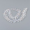 Crystal Glass Beads Strands GLAA-D033-01-2