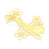 Brass Filigree Big Pendants KKC-T003-06G-2