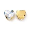 Heart Sew on Rhinestone DIY-E062-04G-02-2
