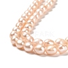 Natural Cultured Freshwater Pearl Beads Strands PEAR-E016-149-3