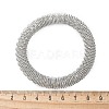 304 Stainless Steel Stretch Bangles for Women BJEW-P315-02E-P-5