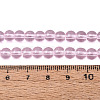 Transparent Glass Beads Strands GLAA-T032-T6mm-24-2