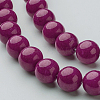 Natural Mashan Jade Round Beads Strands X-G-D263-10mm-XS12-3