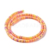 Handmade Polymer Clay Beads Strands CLAY-R089-3mm-014-3