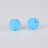 Round Silicone Focal Beads SI-JX0046A-16-2