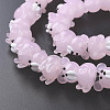 Transparent Handmade Bumpy Lampwork Beads Strands LAMP-T007-19-B08-4