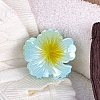 Two Tone Plastic Claw Hair Clips PW-WG9B72A-10-1