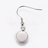 Stainless Steel Dangle Earrings EJEW-WH0001-A05-2