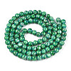 Drawbench Glass Round Beads GLAD-WH0001-01-04-2