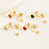 Colorful 8-Piece Stone Earrings Set for Women YJ1820-1