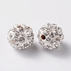Grade A Rhinestone Pave Disco Ball Beads RB-Q104-12-2