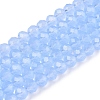 Glass Beads Strands EGLA-A044-J4mm-D03-1