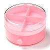 Round Plastic Jewelry Boxes LS-OBOX-F006-08-1