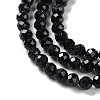 Synthetic Blue Goldstone Beads Strands G-A233-A01-01-4