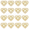 16Pcs 2 Style Alloy Pendants FIND-PH0007-23-1