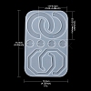 Geometry Pendant & Links Silicone Molds DIY-YW0006-73-3