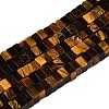 Natural Tiger Eye Beads Strands G-N342-73-1
