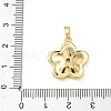 Valentine's Day Brass Micro Pave Cubic Zirconia Pendants KK-F939-02A-G-3