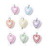Opaque Acrylic Pendants PALLOY-JF04352-01-1