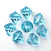 Tarnsparent Acrylic Pendants for Curtains DB28x31mmC64-2