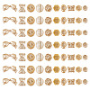 100G Pearlized Opaque Acrylic Beads TACR-TA0001-83-3