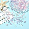 832Pcs 4 Colors Ocean Theme Transparent Acrylic Beads TACR-YW0003-39-4