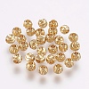 Brass Spacer Beads X-KK-G312-01G-5mm-G-1