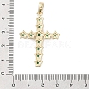 Golden Brass with Glass Pendants KK-A209-15G-4