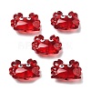 Transparent Glass Enamel Beads LAMP-V001-08G-1