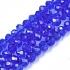 Electroplate Glass Beads Strands LS-EGLA-A034-T4mm-B-5