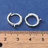 Brass Hoop Earring Findings FIND-Z039-32S-3