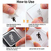 Custom PVC Plastic Clear Stamps DIY-WH0448-0012-3