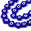 Handmade Lampwork Beads Strands X-LAMP-N023-002B-02-3
