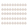 Golden Plated Alloy Charms ENAM-SZ0001-25A-U-1