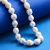 Natural Baroque Pearl Keshi Pearl Beads Strands PEAR-Q007-16-5