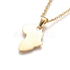 304 Stainless Steel Pendant Necklaces X-NJEW-F275-19G-2