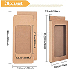 Foldable Creative Kraft Paper Box CON-BC0001-25B-01-2
