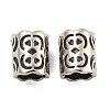 316 Surgical Stainless Steel European Beads STAS-Q326-03AS-05-1