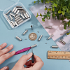 Zinc Alloy End Caps FIND-PH0024-92P-3