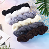 6 Bundles 6 Colors Acrylic Fiber Yarn OCOR-TA0003-17-6