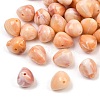 Two Tone Opaque Acrylic Imitation Gemstone Beads OACR-T033-04-1
