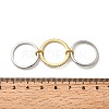 Brass Micro Pave Cubic Zirconia Finger Rings RJEW-P166-01B-01-5