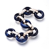 Transparent Acrylic Handmade Cable Chain AJEW-JB00547-03-3