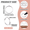 Alloy Open Back Bezel Big Pendants PALLOY-TA0021-01P-3