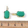 Natural & Dyed White Jade Pendants KK-F892-31G-02-3