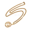 201 Stainless Steel Costura Sewing Machine Holloe Pendant Necklaces NJEW-K283-28G-4