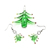 Christmas Handmade Lampwork Jewelry Sets SJEW-G076-01P-2