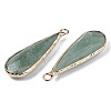 Natural Green Aventurine Pendants X-G-S359-319A-3